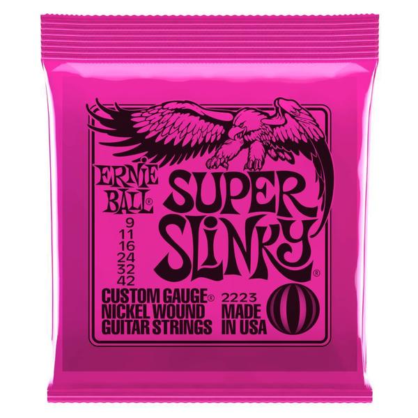 Encordoamento Ernie Ball 3 Super Slinky (0.09) - Ernieball