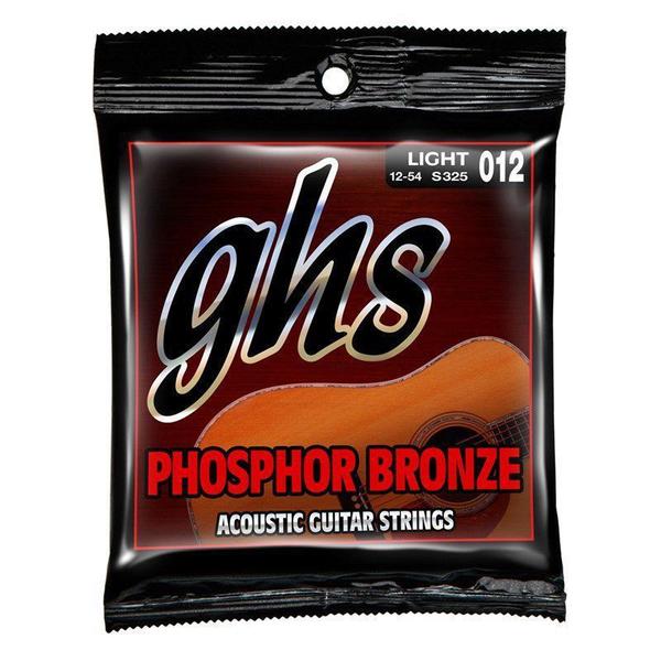 Encordoamento GHS S325 Phosphor Bronze 012 /.054 para Violão