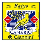 Encordoamento Giannini Canário Baixo 0,040 Gesbx 4 Cordas