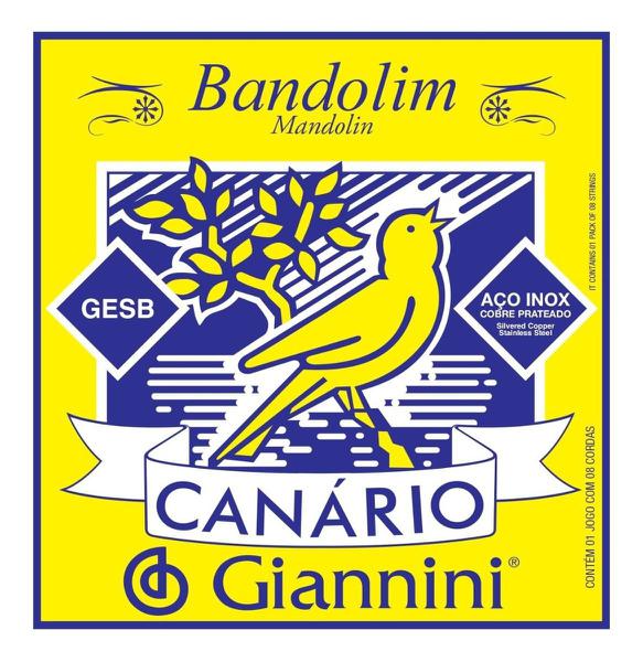 Encordoamento Giannini Canário Bandolim Gesb