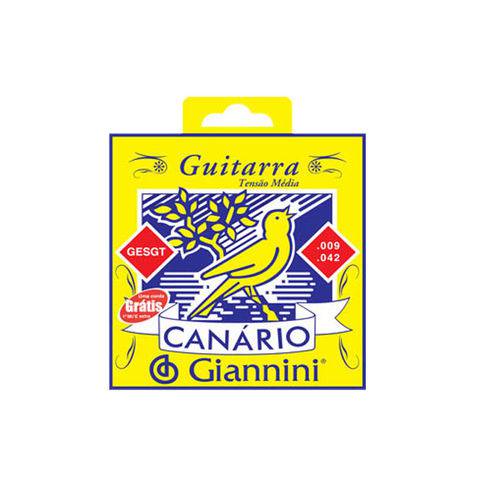 Encordoamento Giannini Canário GESGT9 .009 para Guitarra