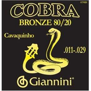 Encordoamento Giannini P Cavaquinho Serie Cobra CC82H Pesada (Bronze 8020)