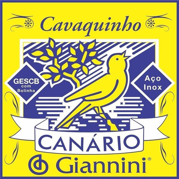 Encordoamento Giannini para Cavaquinho Canário Aço Gesc