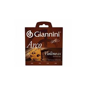Encordoamento Giannini para Violino Geavva