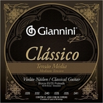 Encordoamento Giannini Violao Classico Ny T.med Prata Genwpm