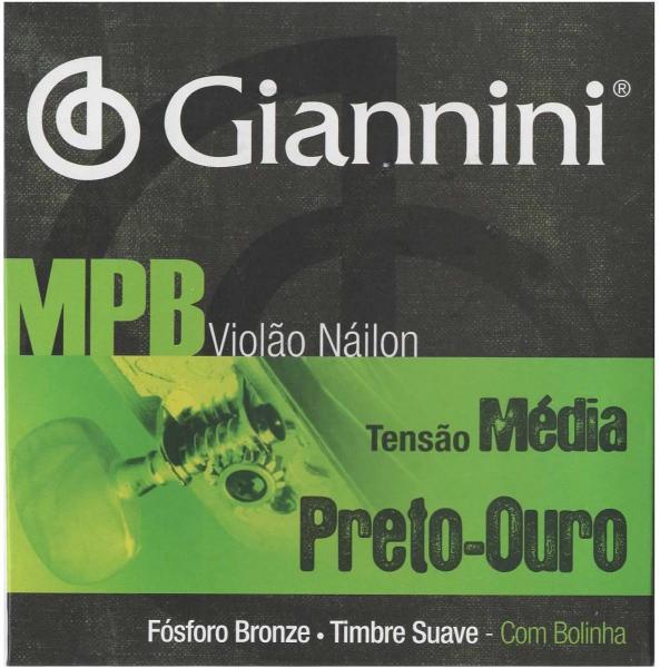 Encordoamento Giannini Violão Nylon GENWBG Cordas 028