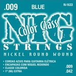Encordoamento Guitarra 009 Azul N1633 NIG