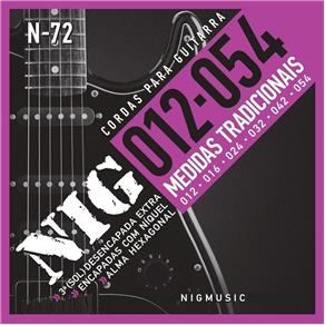 Encordoamento Guitarra 012/054 Nig