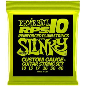 Encordoamento Guitarra 010 Ernie Ball Rps10 Regular Slinky 2240