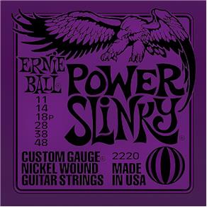 Encordoamento Guitarra 011 Ernie Ball Power Slinky 2220