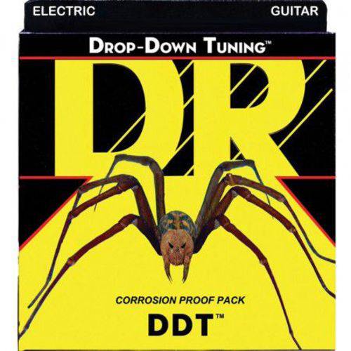 Encordoamento Guitarra 7 Cordas Drop Down Tuning 0.10 Ddt7-10 - Dr Strings