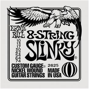 Encordoamento Guitarra 8 Cordas 010 Ernie Ball Slinky 2625