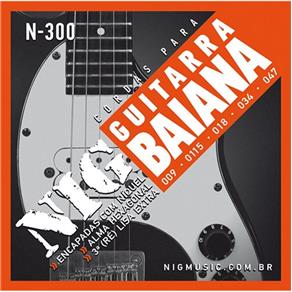Encordoamento Guitarra Baiana NIG N300 .009 - .047
