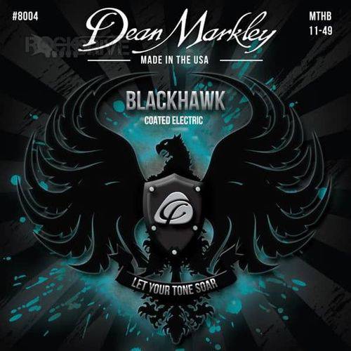 Encordoamento Guitarra Blackhawk Medium 11-49 8004 - Dean Markley