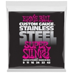 Encordoamento Guitarra Ernie Ball 009 Stainless Steel 2248