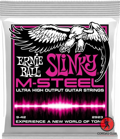 Encordoamento Guitarra Ernie Ball M Stell 09 - 2923