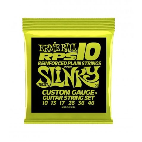 Encordoamento Guitarra Ernie Ball Rps10 Regular Slinky 010.046