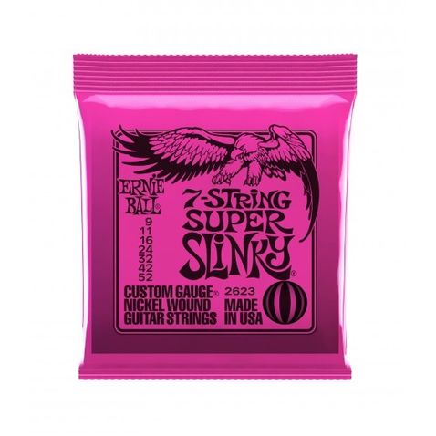 Encordoamento Guitarra Ernie Ball Super Slinky 7c 009.052