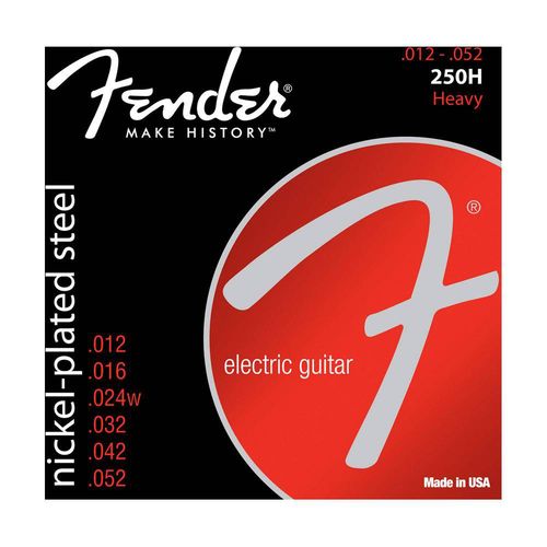 Encordoamento Guitarra Fender 0,12 250 H