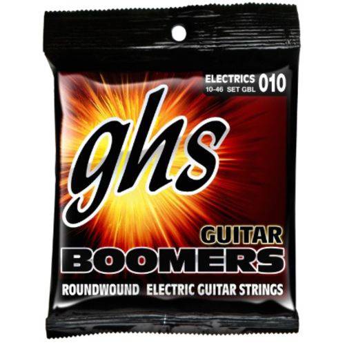 Encordoamento Guitarra Ghs Guitar Boomers Gbl 010 Usa
