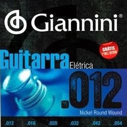 Encordoamento Guitarra Giannini 012 - GEEGST12