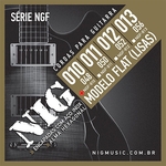 Encordoamento Guitarra Nig .010/.048 Ngf810 Flat - Ec0200