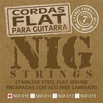 Encordoamento Guitarra Nig 010 Ngf810 Flat Wound