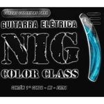 Encordoamento Guitarra Nig Color Azul N1633 009
