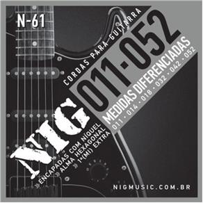 Encordoamento Guitarra Nig N61 011 Trad - -