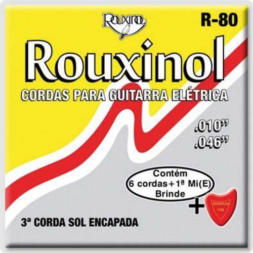Encordoamento Guitarra R-80 Rouxinol