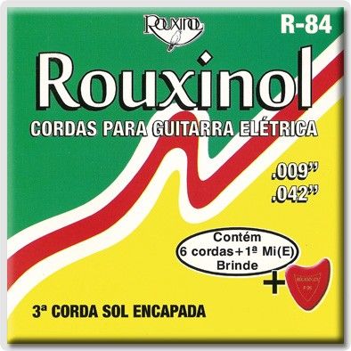 Encordoamento Guitarra R-84 - Rouxinol