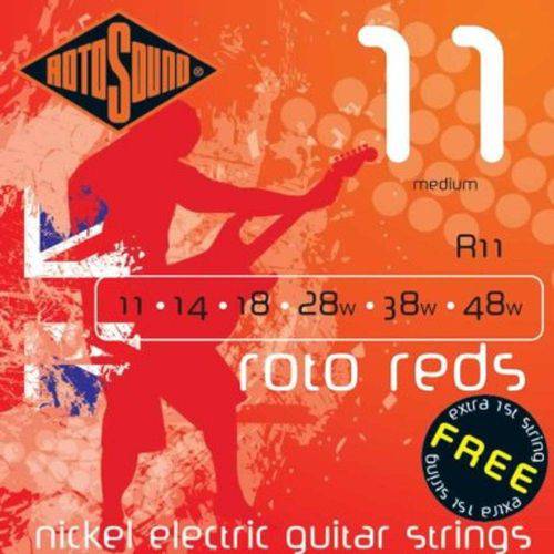 Encordoamento Guitarra Rotosound R11 (Roto Reds) 011