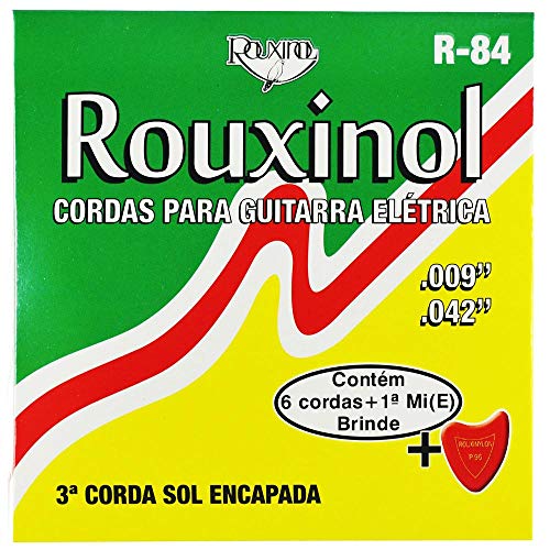 Encordoamento Inox para Guitarra Elétrica Bolinha Rouxinol