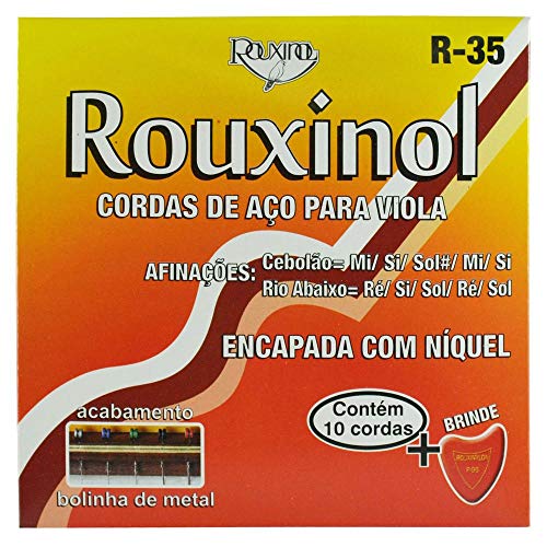Encordoamento Inox Viola Máxima Extra com Bolinha - Rouxinol
