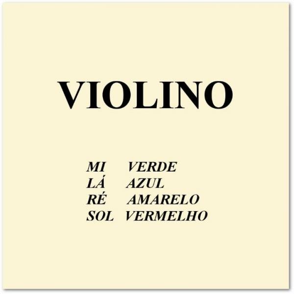 Encordoamento Mauro Calixto para Violino