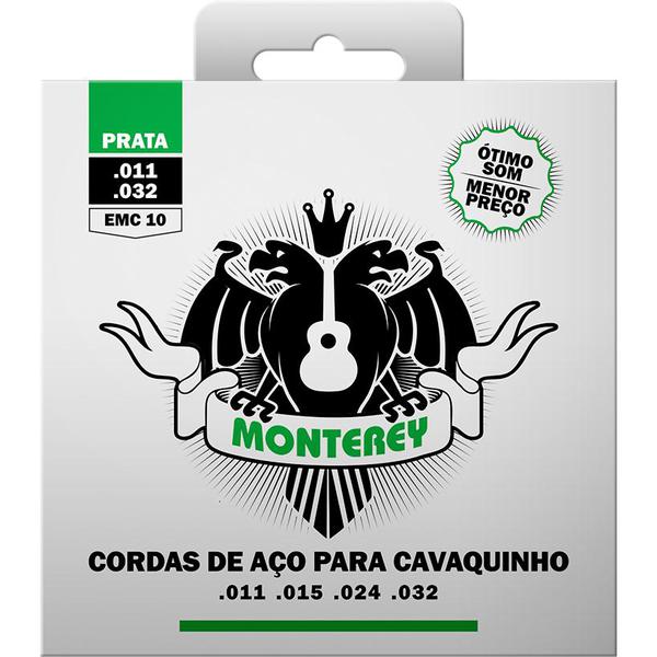 Encordoamento MONTEREY Cavaco 011 EMC10 Prata