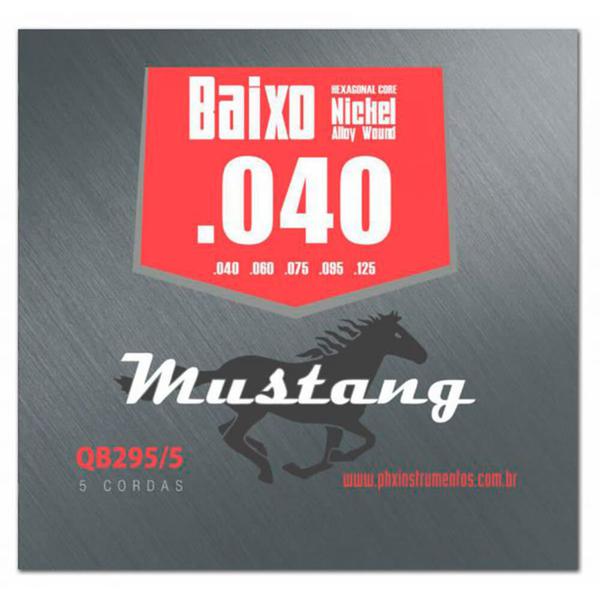 Encordoamento Mustang QB295 .040/.125 para Baixo 5 Cordas - Phx
