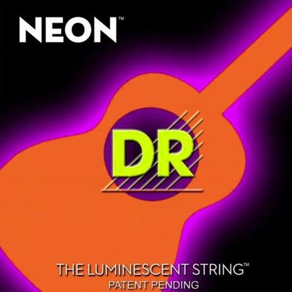 Encordoamento Neon DR Orange para Violão - Dr Neon