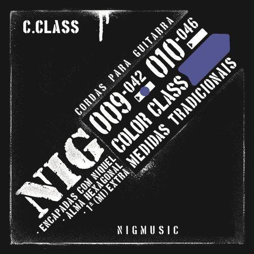 Encordoamento Nig Color Class Azul 09 042 para Guitarra N1633