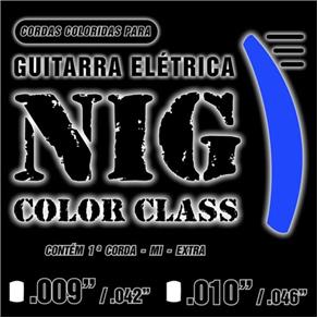 Encordoamento NIG Color Class Azul - 10-46