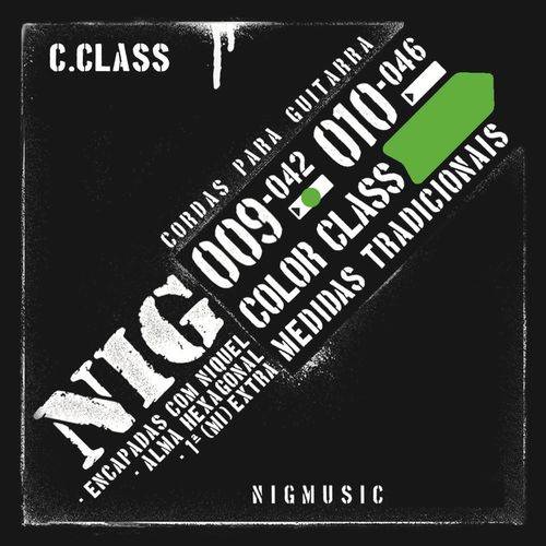 Encordoamento Nig Color Class Verde 09 042 para Guitarra N1634