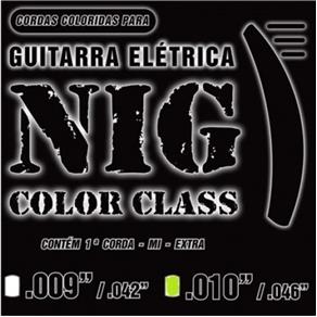 Encordoamento NIG Color Class Verde - 10-46