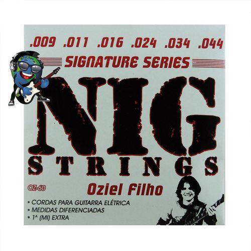 Encordoamento NIG Guitarra 009 - 044 Ozielzinho OZ60