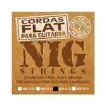 Encordoamento Nig Guitarra Ngf812 Flat, 012