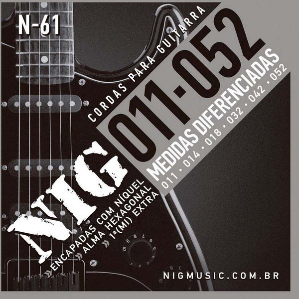 Encordoamento Nig N-61 011/052 para Guitarra
