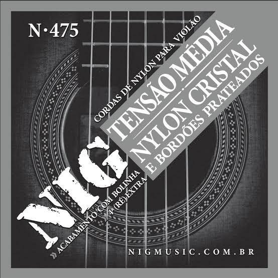 Encordoamento Nig N475 028/043 para Violão Nylon