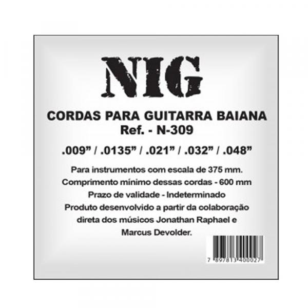 Encordoamento NIG P/ Guitarra Baiana 9/48 - EC0015 - Nig Strings