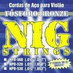 Encordoamento Nig para Violão Aco (.011-.050) Bronze Fosforoso Npb520
