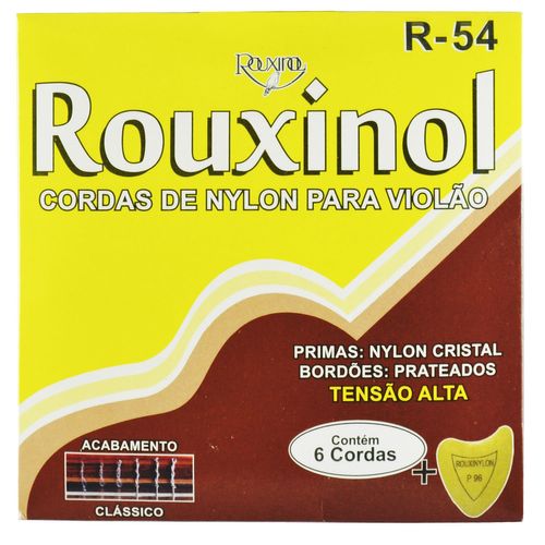 Encordoamento Nylon Cristal para Violão - Rouxinol