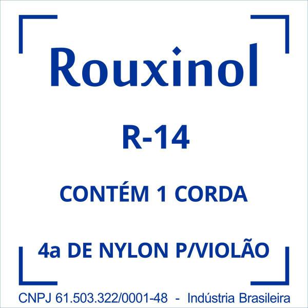 Encordoamento NYLON Encapada PRATA(R58) C/BO - Rouxinol